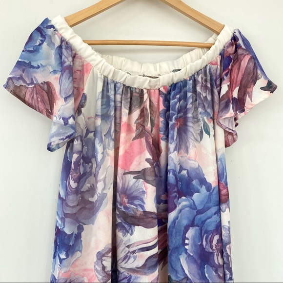 Floral print top - Picture 2 of 6